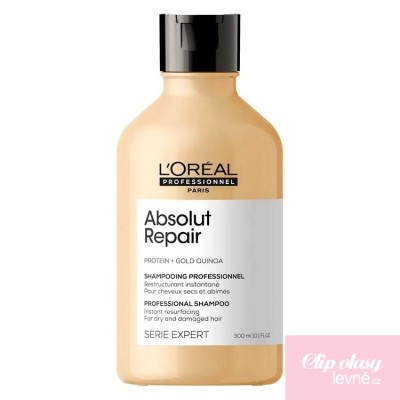 Loreal Expert Absolut Repair Gold Quinoa + Protein šampon pro poškozené vlasy 300ml