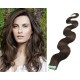Vlnité vlasy pro metodu TapeX / Tape Hair / Tape IN 50cm - tmavě hnědé