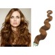 Vlnité vlasy pro metodu TapeX / Tape Hair / Tape IN 50cm - světle hnědé