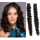 Kudrnaté vlasy pro metodu TapeX / Tape Hair / Tape IN 60cm - přírodní černé