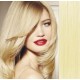 Clip in vlasy 43cm 100% lidské - SUPER HUSTÉ 100g - nejsvětlejší blond