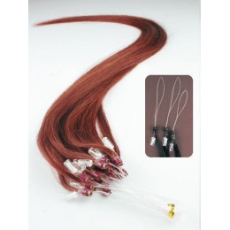 Vlasy pro metodu Micro Ring / Easy Loop / Easy Ring / Micro Loop 60cm – měděná