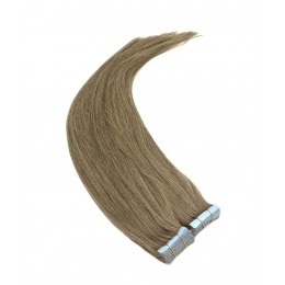 Vlasy pro metodu Invisible Tape / TapeX / Tape Hair / Tape IN 50cm - světle hnědé