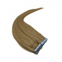 Vlasy pro metodu Invisible Tape / TapeX / Tape Hair / Tape IN 50cm - přírodní blond