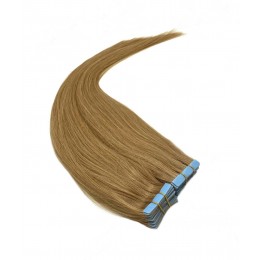 Vlasy pro metodu Invisible Tape / TapeX / Tape Hair / Tape IN 50cm - přírodní/světlejší blond